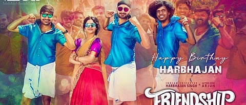Harbhajan singhs New film poster