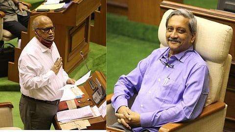 मनोहर पर्रीकरांच्या 'त्या' पत्राचा उल्लेख विधानसभेत