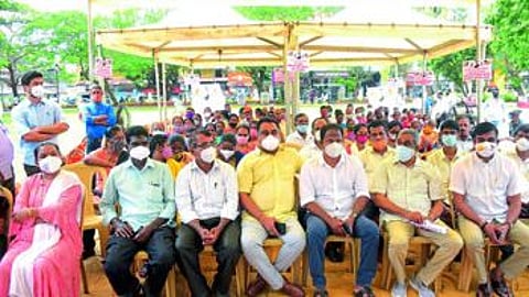 Mgp Goa Agitation On Azad Maidan Panajim