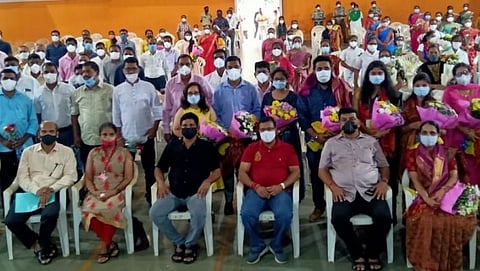 कोविड योध्यांच्या सत्कार समारंभ