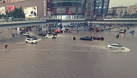 Floods in China after Covid19, killing 12 people