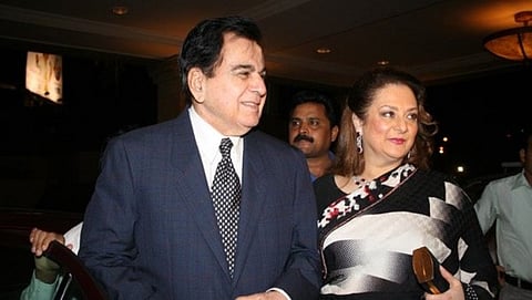 Dilip Kumar and Saira Banu