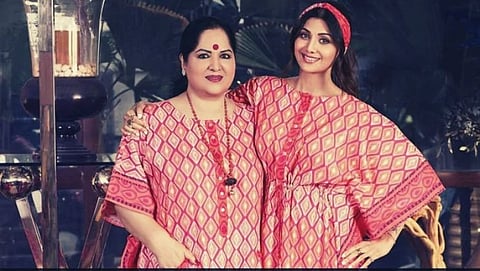 Shilpa Shetty and Sunanda Shetty