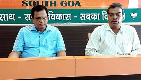 BJP spokesperson Damu Naik