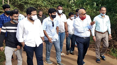 Goa Mla Digambar Kamat Visit Sawarde