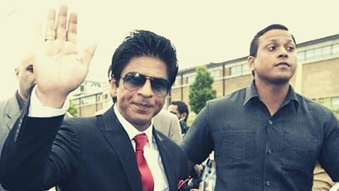 Shahrukh Khan and his Bodyguard Ravi Singh