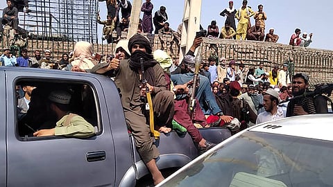 Taliban entered Kabul on Sunday