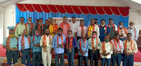 भाजप किसान मोर्चा समिती जाहीर,अध्यक्षपदी विठ्ठल करमळकर यांची नियुक्ती