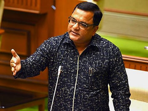 Minister Mauvin Godinho in Assembly Goa.