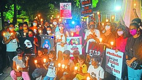 Goa: AAP held agitation in Panaji