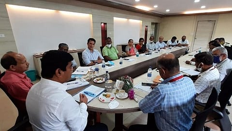 Important proposal was made in the meeting with Deputy Chief Minister Babu Kavlekar