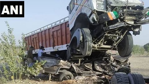 Rajasthan Accident: 11 people died after a cruiser collided with a truck in Nagaur
