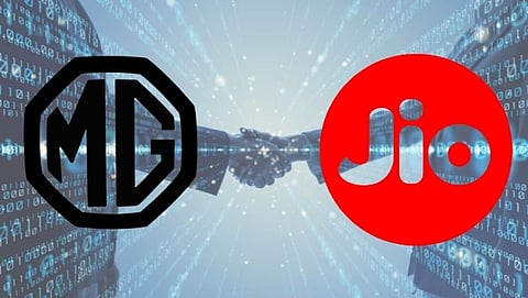 Partnership between JIO and MG Motors For IOT