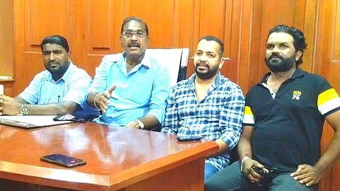 गोवा राष्ट्रवादी कॉंग्रेस अध्यक्ष जुझे फिलिप डिसोझा वास्को येथे पत्रकार परिषदेत बोलताना (Goa Politics)