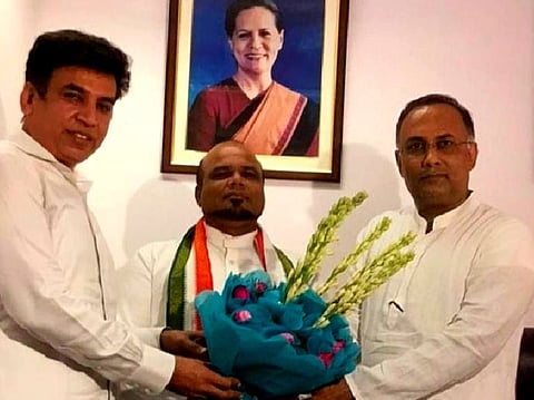 Mickey Pacheco joins Congress (Goa Politics)