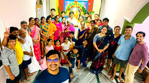 नानोडा बांबर येथील मराठे कुटुंबाचा गणपती (Goa)