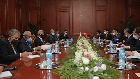 Dr. S. Jaishankar & Met Chinese FM Wang Yi in Dushanbe