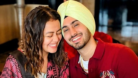 Rohanpreet Singh and Neha Kakkar