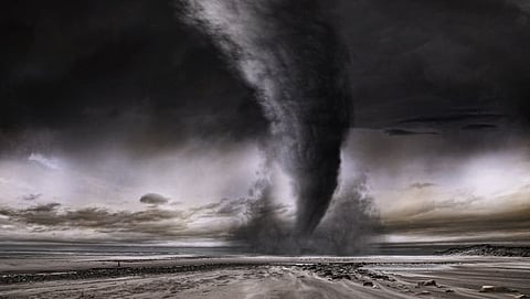 Tornado caused huge destruction in China, damage to more than 50 houses