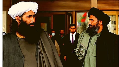 Sirajuddin Haqqani & Mulla Baradar