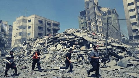 Israeli's Air Strike on Hamas facilities