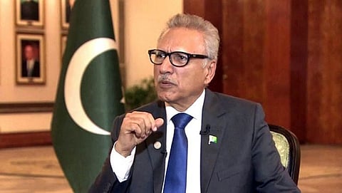 India is doing injustice to the people of Jammu- Kashmir Pakistan President Arif Alvi