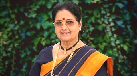 Actress Ashalata Wabgaonkar