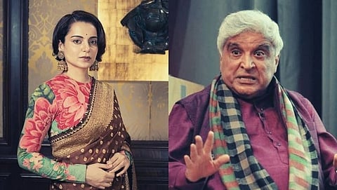 Kangana Ranaut and Javed Akhtar