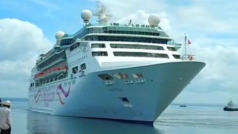 cordelia cruise denied entry to cruise terminal at MPT port