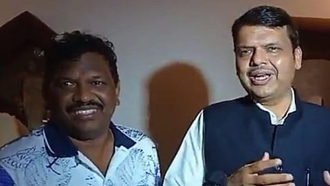 Devendra Fadnavis & Minister Michael Lobo