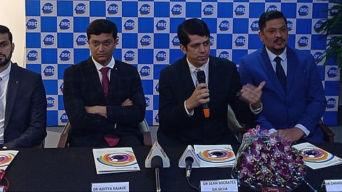 Goa : Press Conferance of Hospital ASG Branch in Donapaula.