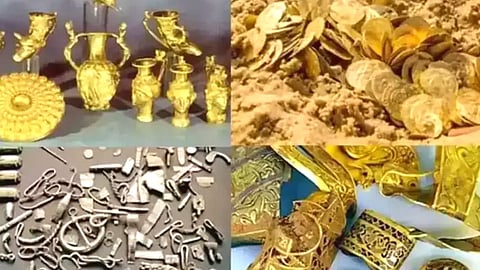 मैल्यवान वास्तूच्या व सोन्याच्या तुकडे यामध्ये समावेश