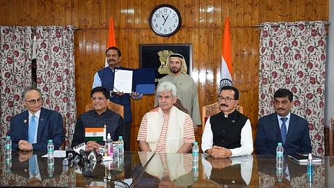 Dubai & Jammu-Kashmir government signed new MOU for industrial development in state