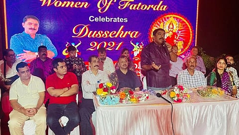 President of Goa Forward Vijay Sardesai