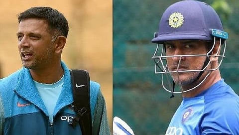Rahul Dravid & Mahendra Singh Dhoni