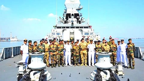 Maiden India – UK Joint exercise