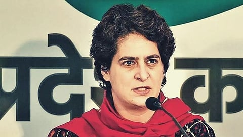 Congress Leader Priyanka Gandhi detained in Hargaon before visit Lakhimpur Kheri