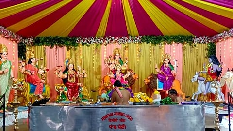 Navratri festival डिचोलीत नवरात्रोत्सवाला उत्साहात प्रारंभ