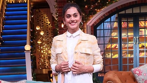 Taapsee Pannu reacts on fan question related to IT raid In Kapil Sharma Show