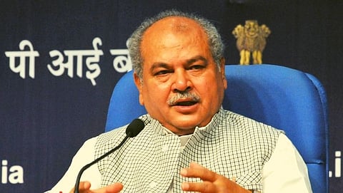 केंद्रीय कृषी आणि शेतकरी कल्याण मंत्री नरेंद्र सिंह तोमर