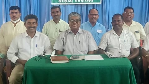 प्रेमानंद महांब्रे याची भाजपने घेतलेली पत्रकार परिषद