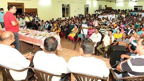 Minister Vishwajeet Rane