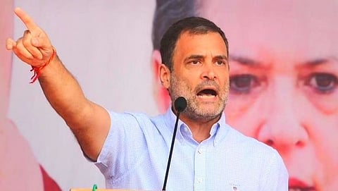 Congress leader Rahul Gandhi