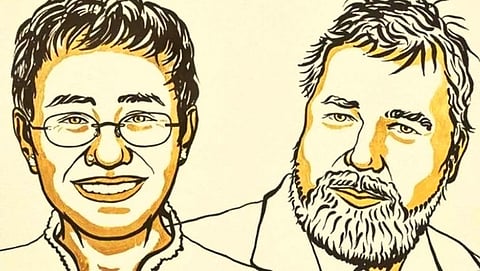 Maria Ressa & Dmitry Muratov
