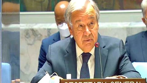 Secretary General of the United Nations Antonio Guterres