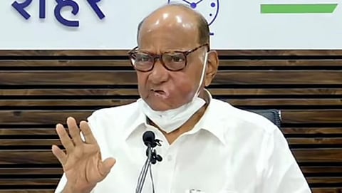 There is no issue to decide leadership for new third front to fight election against BJP says NCP president Sharad Pawar