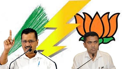 Accusation of caste politics against Aam Aadmi Party