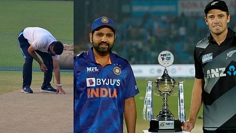 राहुल द्रविड (Rahul Dravid) हे खेळाडूंसोबत ते हॉटेलमध्ये न जाता विमानतळावरून थेट ईडन गार्डनवर पोहोचले.