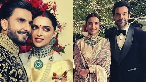 Patralekhaa copies Deepika Padukone's look at the wedding reception