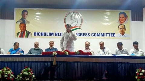P Chidambaram said Congress came to power it would cancel catastrophic projects in Goa
